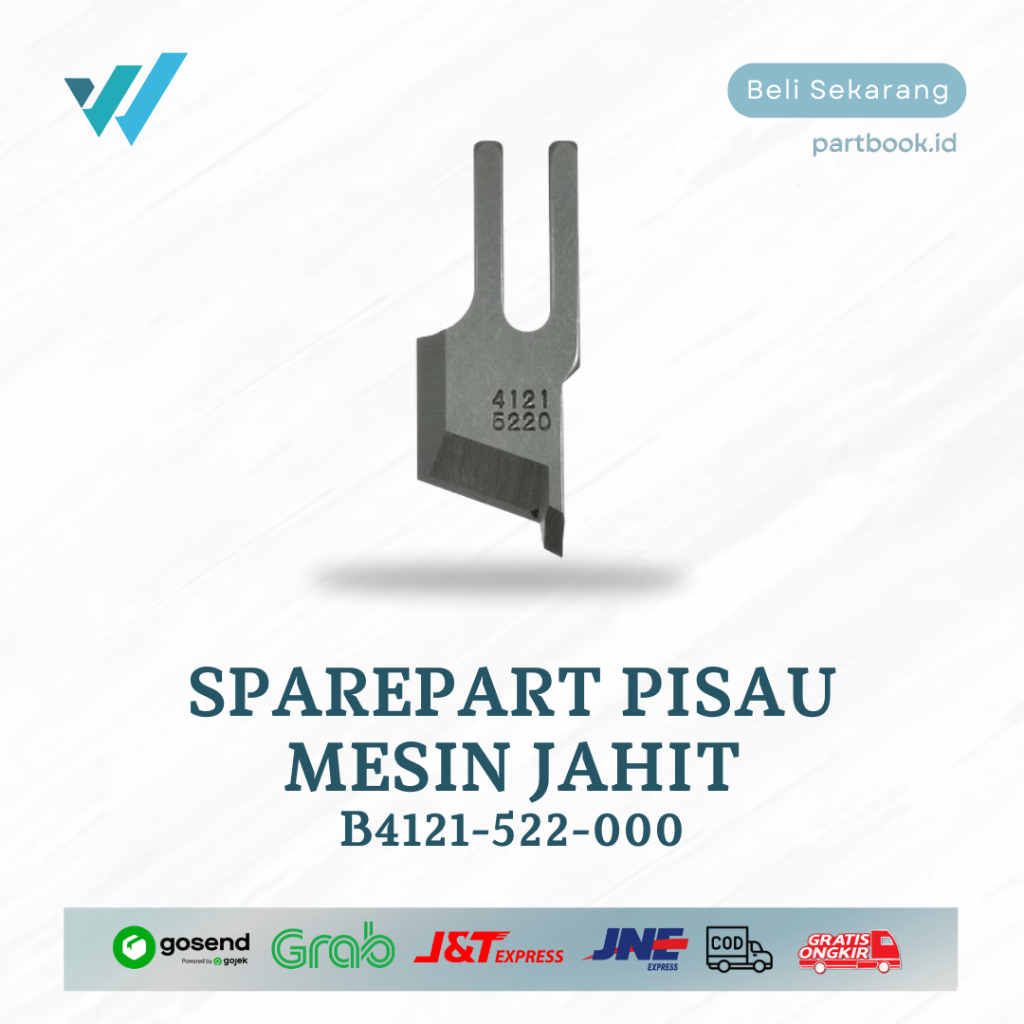 SPAREPART PISAU MESIN JAHIT / KNIFE SPAREPART