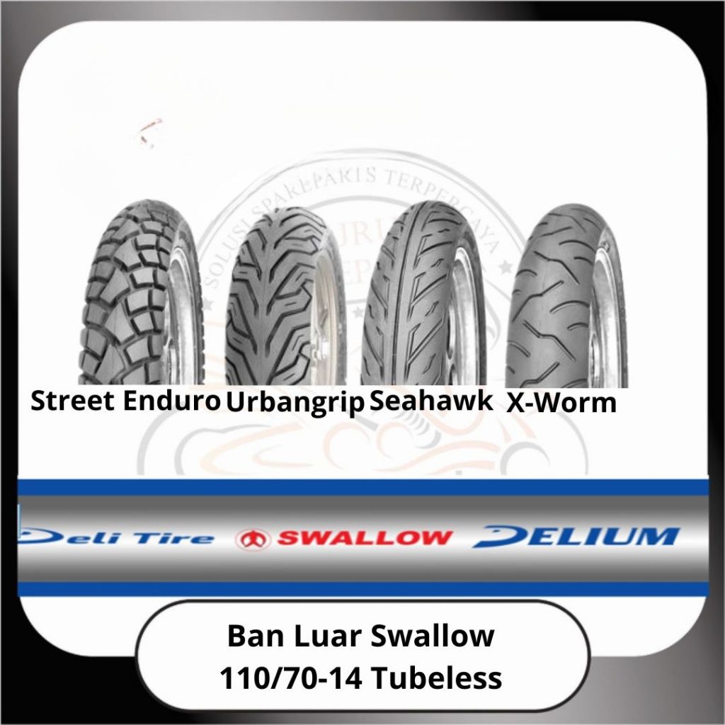 Ban Luar Swallow Tubeless 110/70-14