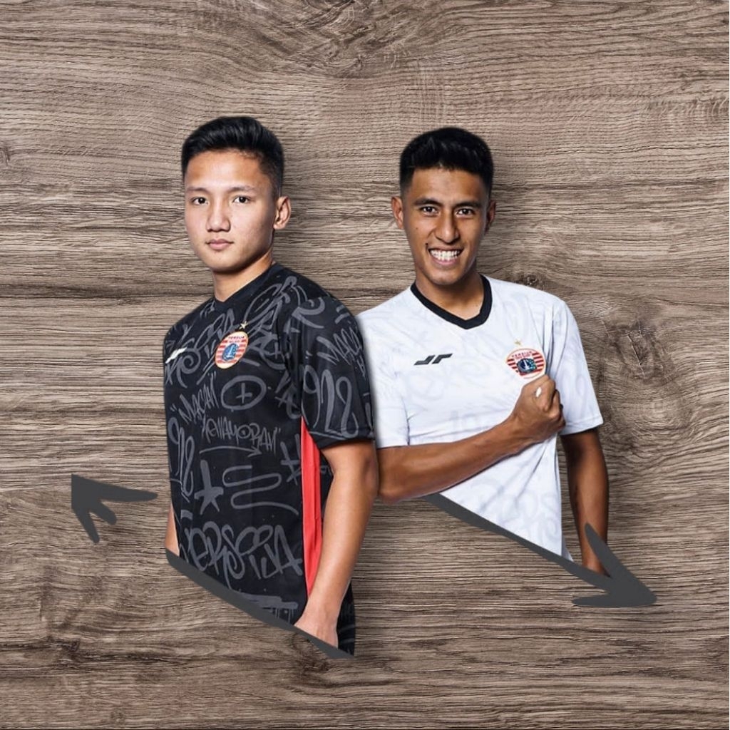 (3XL) JERSEY PERSIJA TRAINING GRAFCITY WHITE ORIGINAL 2023