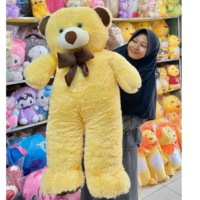 BONEKA BERUANG TEDY TEDDY BEAR JAYEN 1,2 M  BONEKA JUMBO LUCU BONEKA TEDDY BEAR BEST SELLER