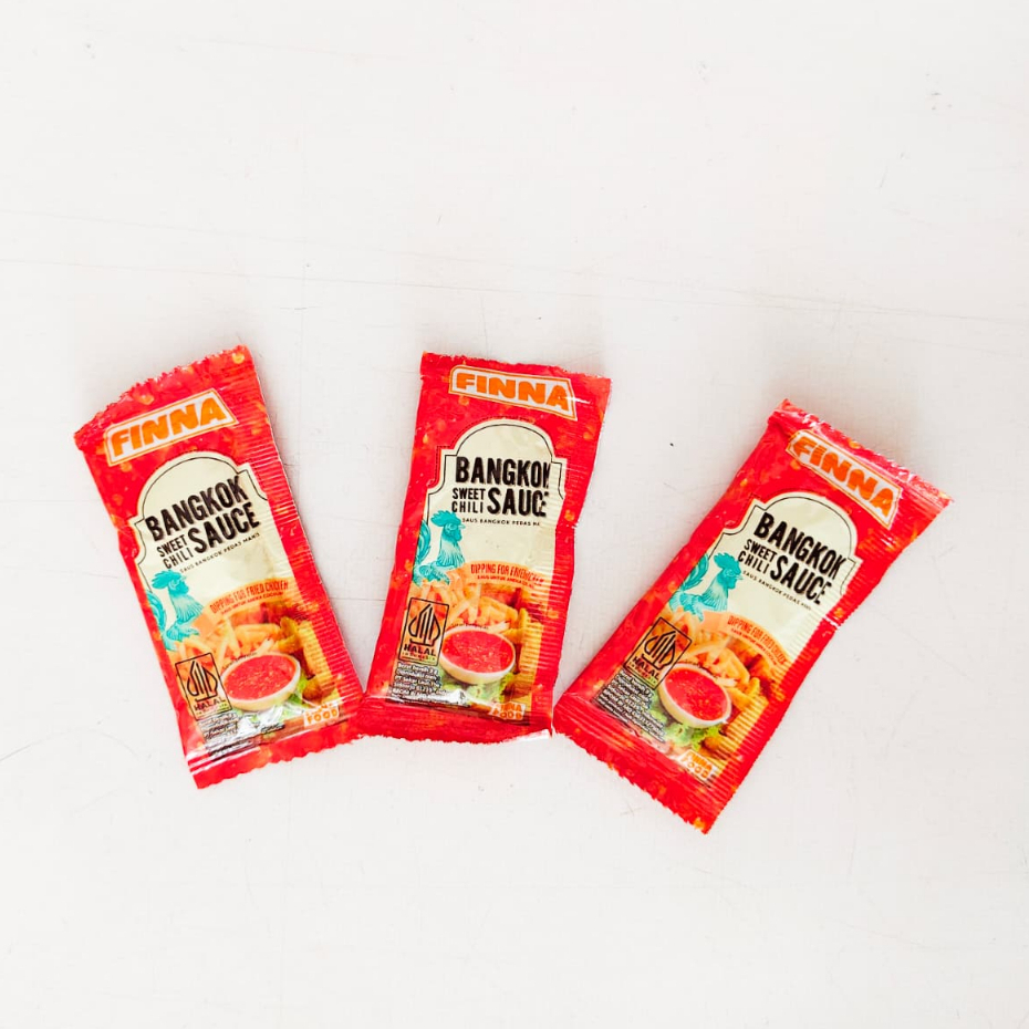FINNA SAUS BANGKOK SACHET Berat 9g Sweet Chili Bangkok Sauce