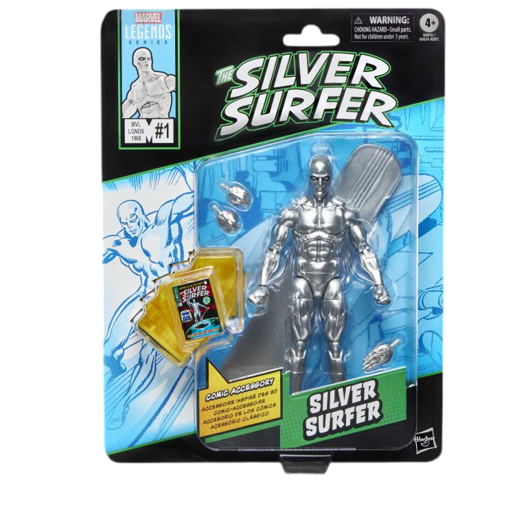 [Hasbro] Marvel Legends Retro Mini Comic - Silver Surfer