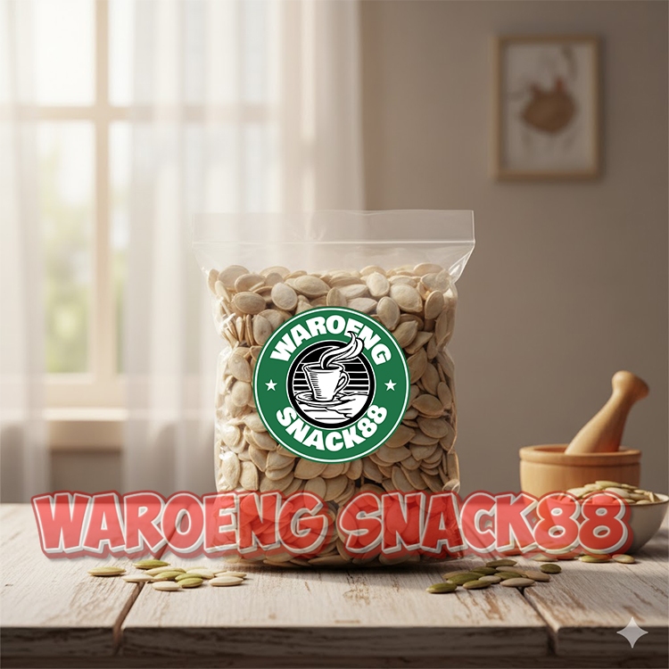 Kuaci Putih Asin 250GR / Kwaci Biji Labu Sehat & Aman / Kuaci Asin Kiloan Murah / Kuaci Rumah Duka