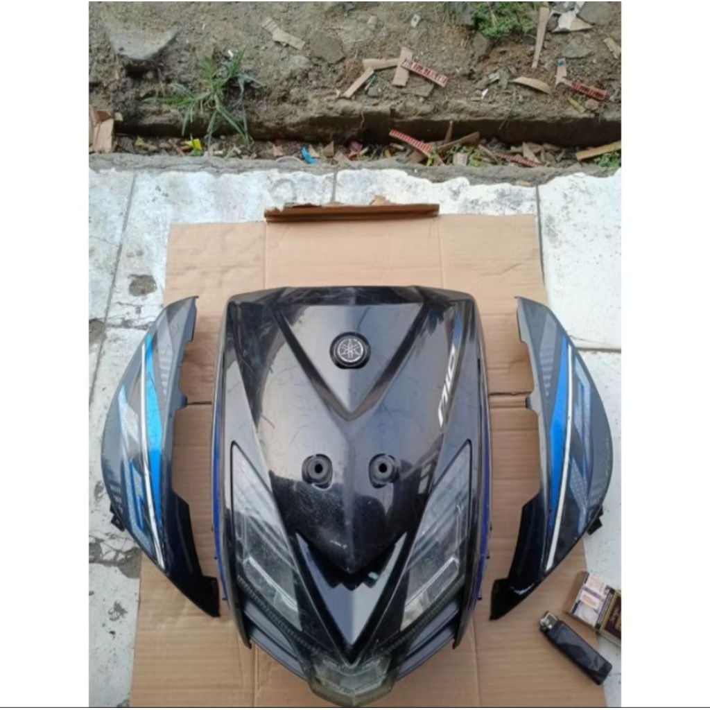 tameng depan + syaap Yamaha Mio Gt original copotan