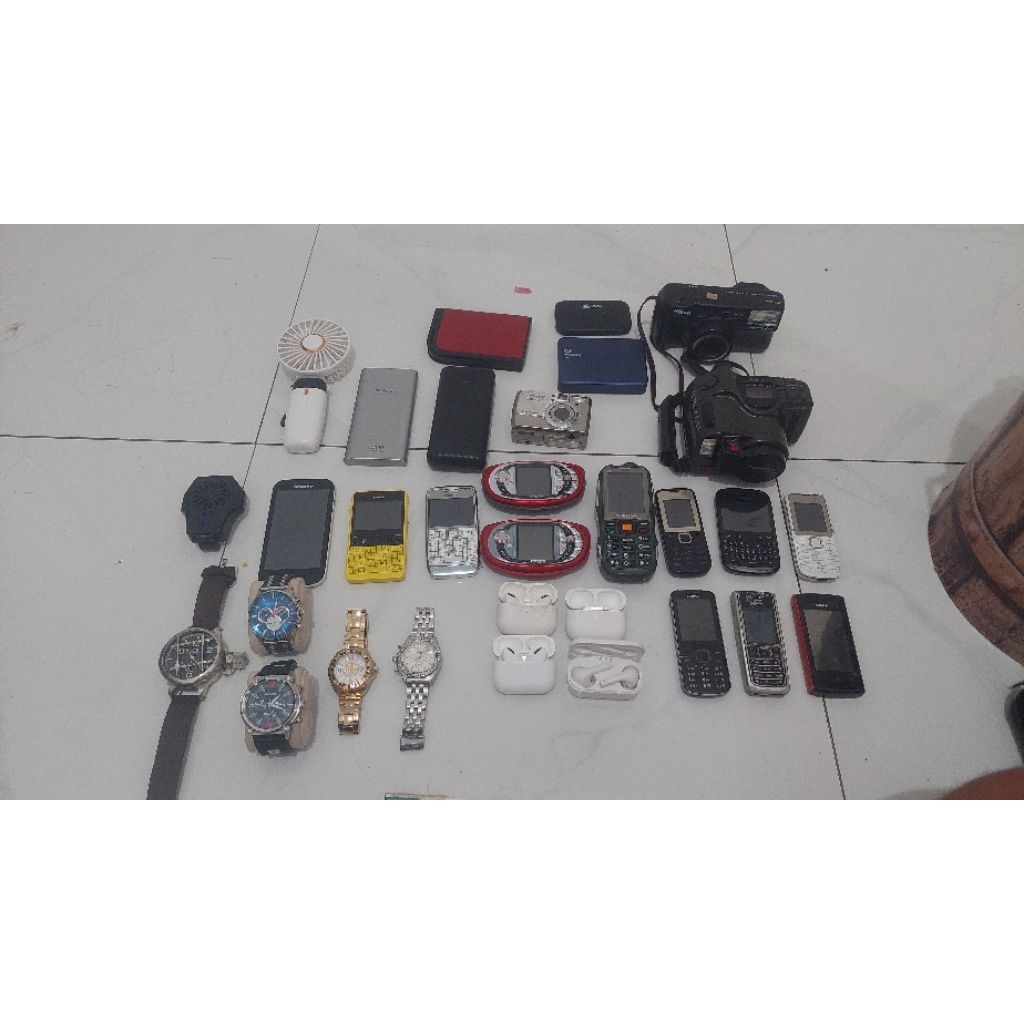 Hp Jadul nokia maxtron blackberry