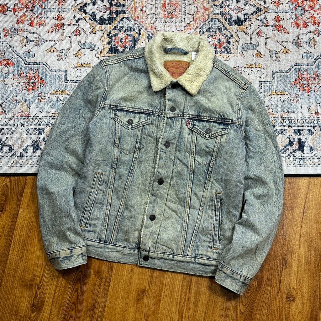 LEVIS TYPE 3 SHERPA TRUCKER SECOND