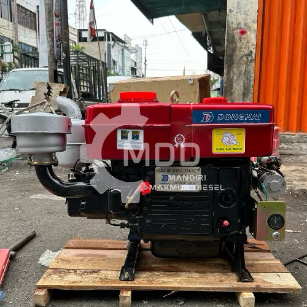 MESIN PENGGERAK DIESEL SERBAGUNA 24PK MESIN TARIK DONGHAI/JIANGFA  ZS 1115 STARTER DAN ENGKOL