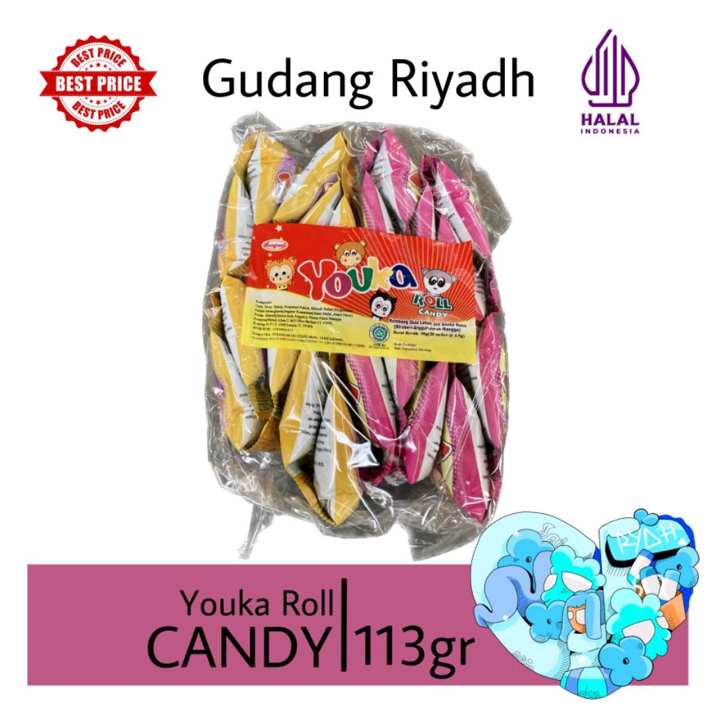 Ranjani Youka Roll Kertas Candy