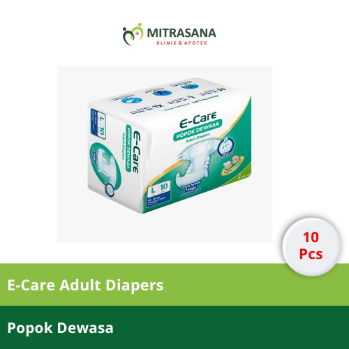 Diapers E-care Adult isi 10 Pcs -  Popok Dewasa