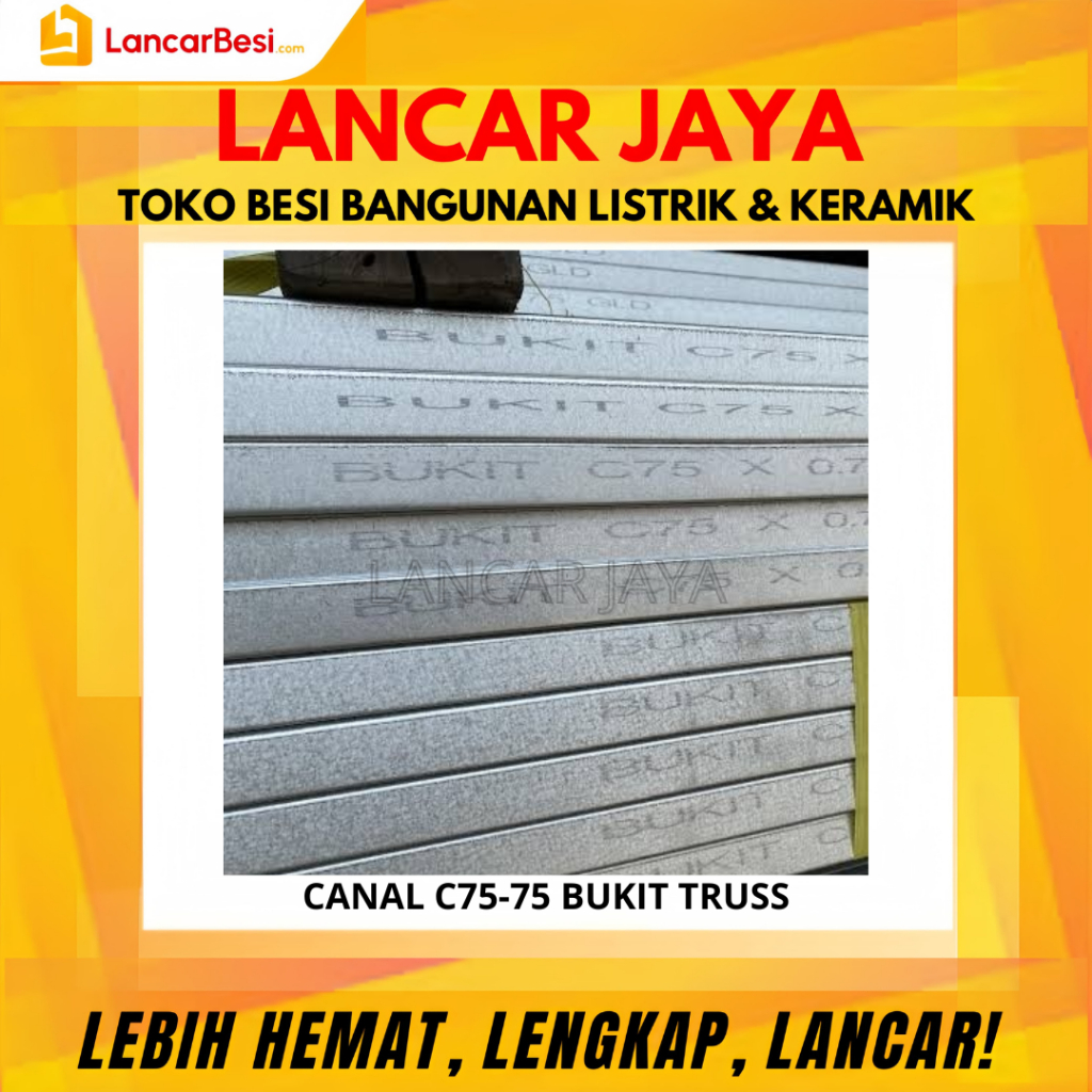Canal C75-100mm 6M Bukit Hanya Untuk Area Jogja & Sekitarnya