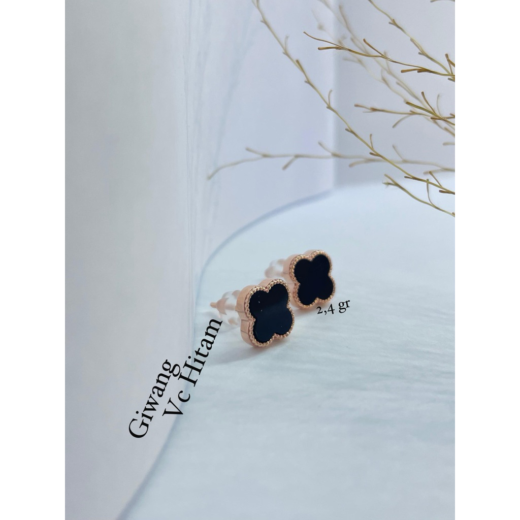 Anting fashion emas kadar 750% / 17,18k