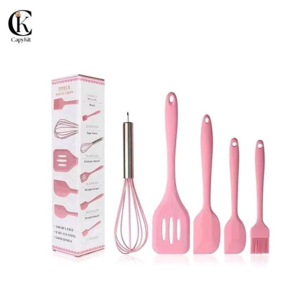set sutil warna pink