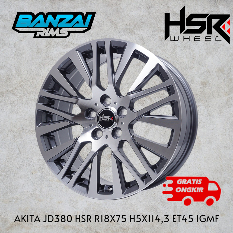 VELG PROMO HSR AKITA RING 18