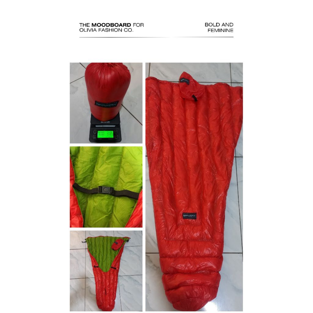Sleeping bag ultralight bulu angsa anak