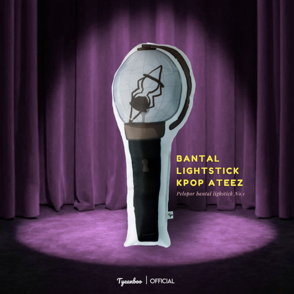 Tyeanboo Boneka Lightstick Kpop Ateez - Lightiny