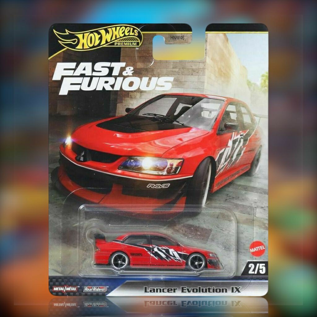 Hot Wheels Lancer Evolution IX Fast and Furious Premium