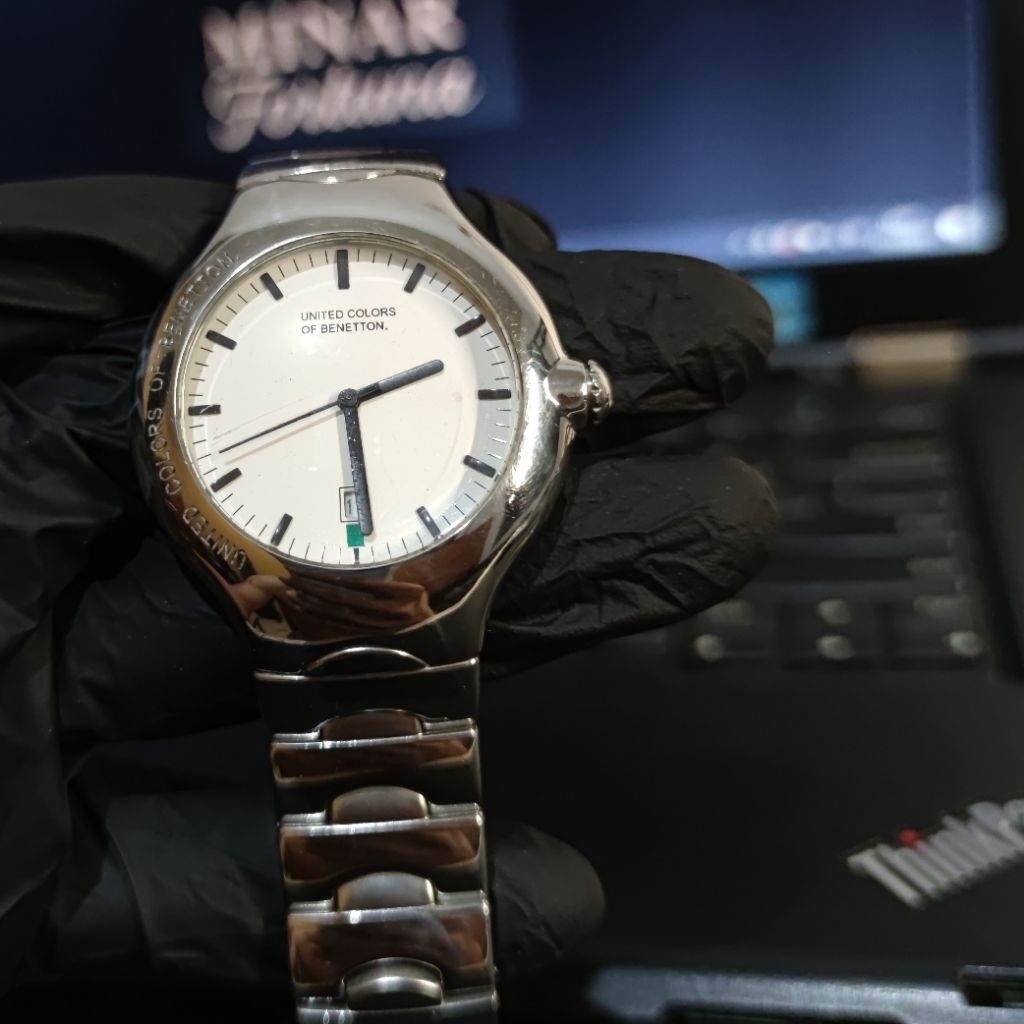 jam Tangan pria United Colors of Benetton second bekas