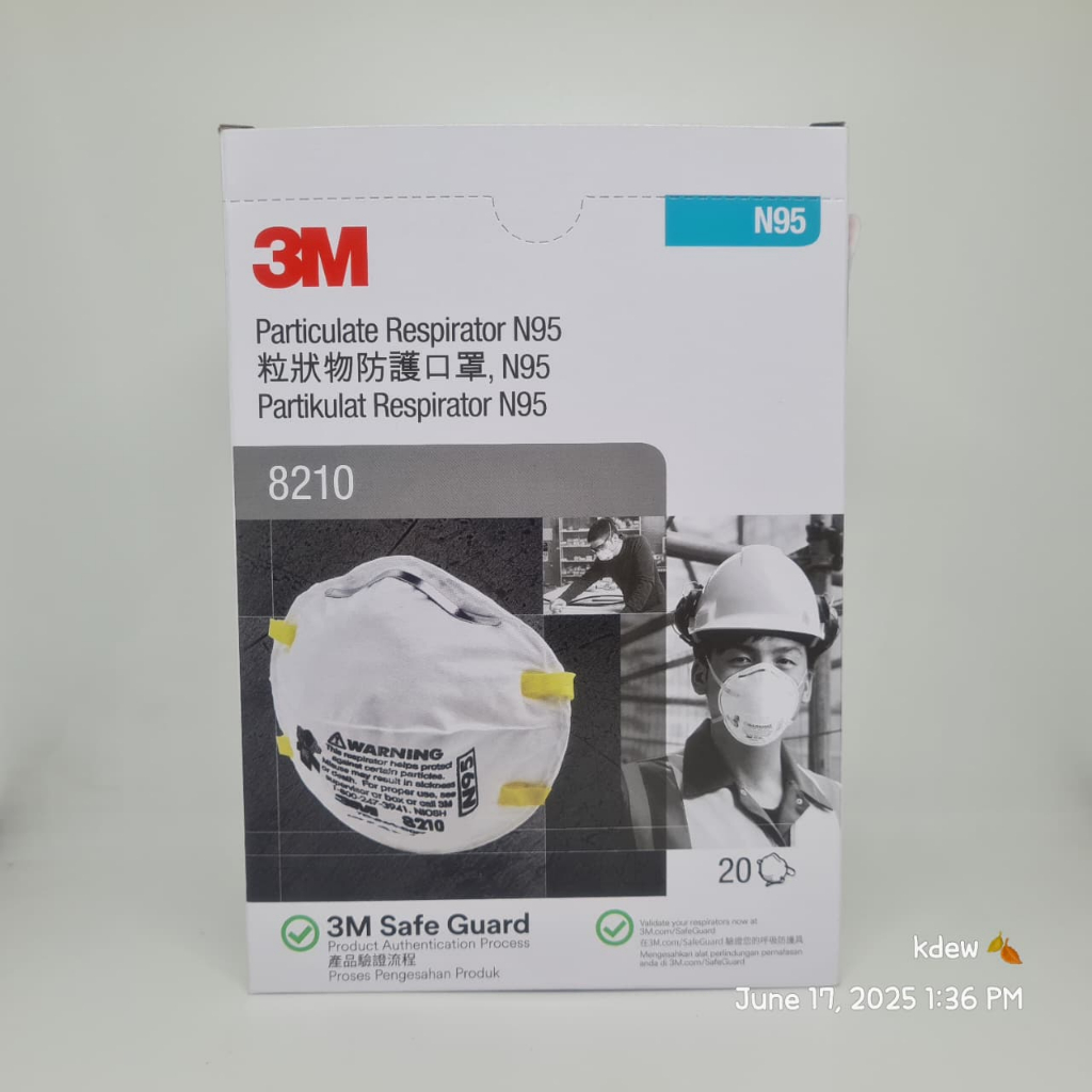 Masker 3M N95 8210 Original