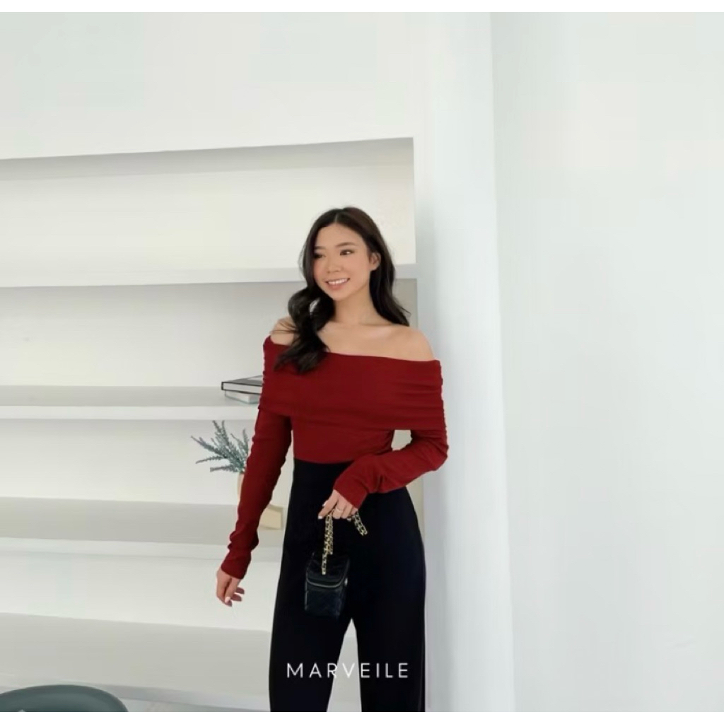 preloved jade top marveile