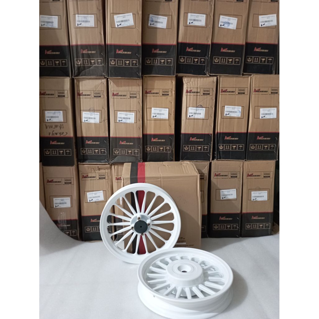Velg Vrossi Vario 125 Galaxi Palang 18 Putih White