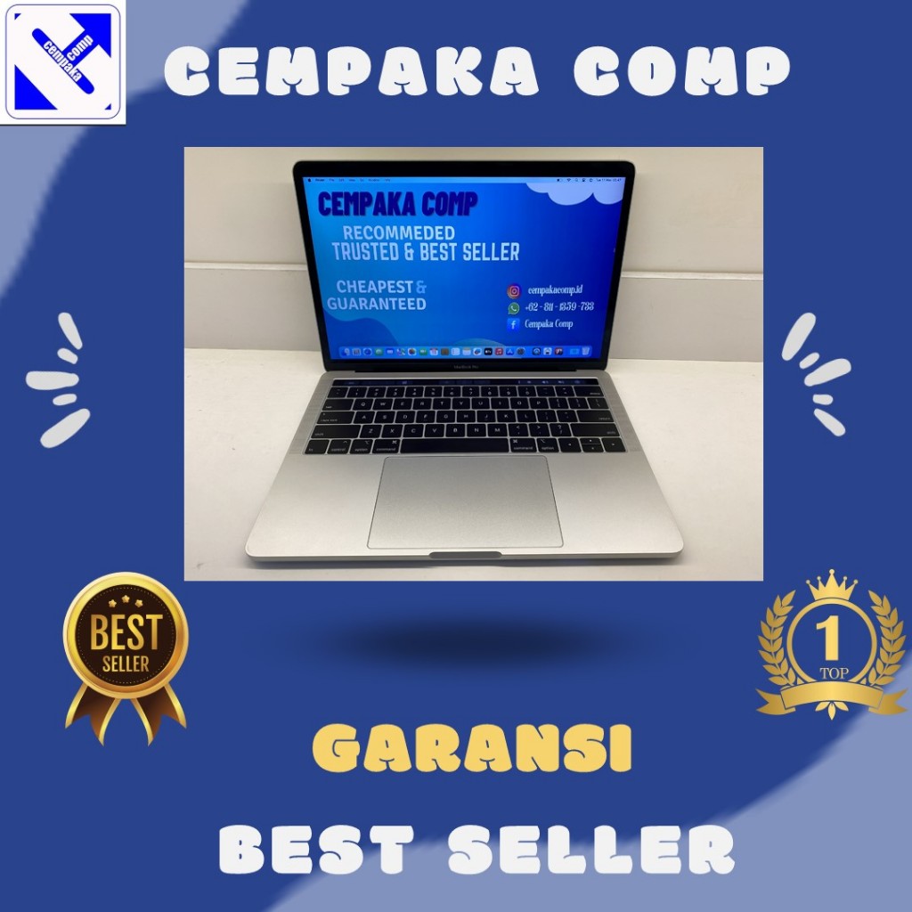 MacBook Pro Retina 13 2019 i5 16GB 256GB Garansi Not 2020 M1 Air i7