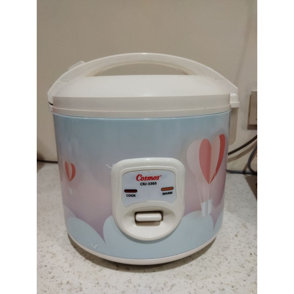 Cosmos CRJ 3305 Rice Cooker Magic Com 1,8 L Mejikom Second Preloved Seken Bekas