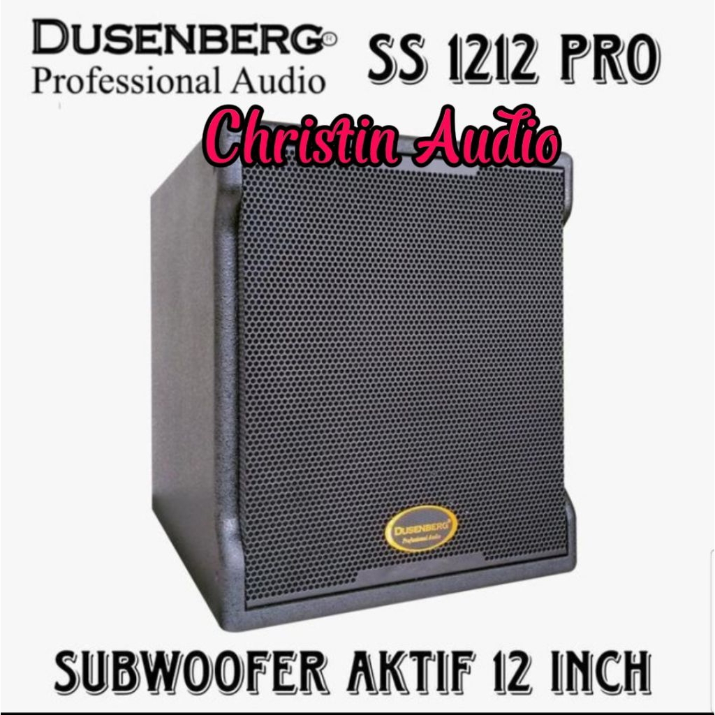 Subwoofer Dusenbreg 12 Inch Aktif Mega Bass Karaoke Home Theater Original