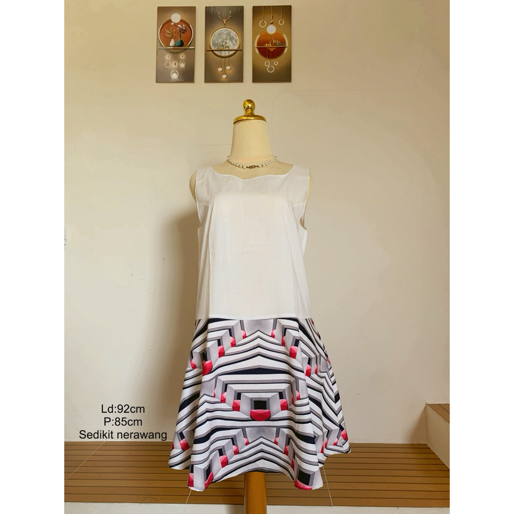 preloved dress dinas malem