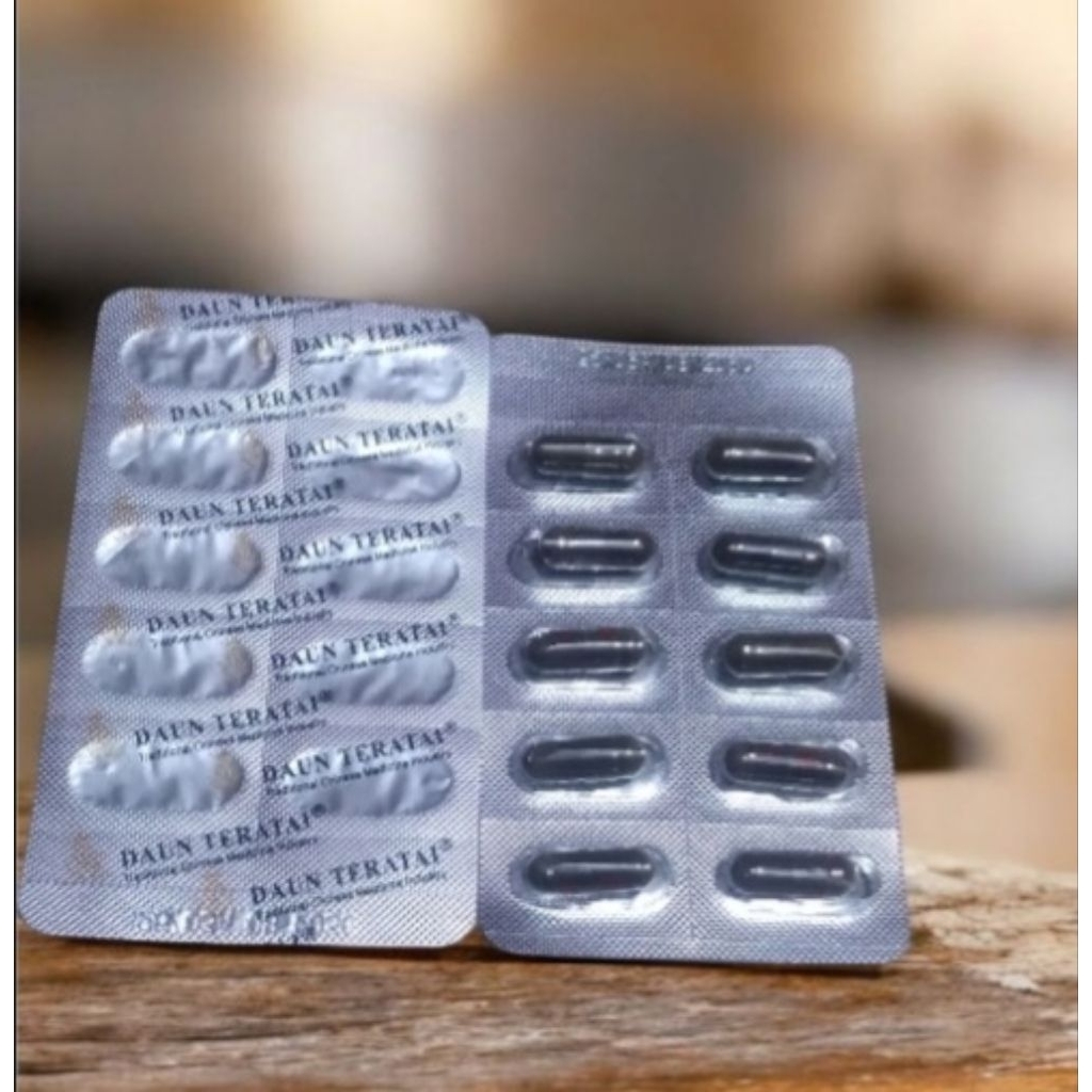daun teratai kapsul strip 10 kapsul