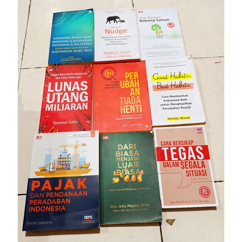 ( OBRAL ) BUKU MOTIVASI // PENGEMBANGAN DIRI // SELF IMPORVEMENT // PUBLIC SPEAKING // DIRI TERBAIK 