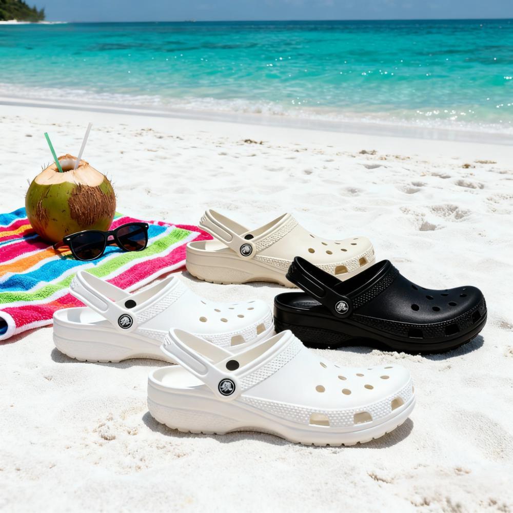 Crocs Classic Clog Sandal Selop Wanita Cewek Sendal Fuji Clog Casual Fashion Korea Sepatu Baim Kekin