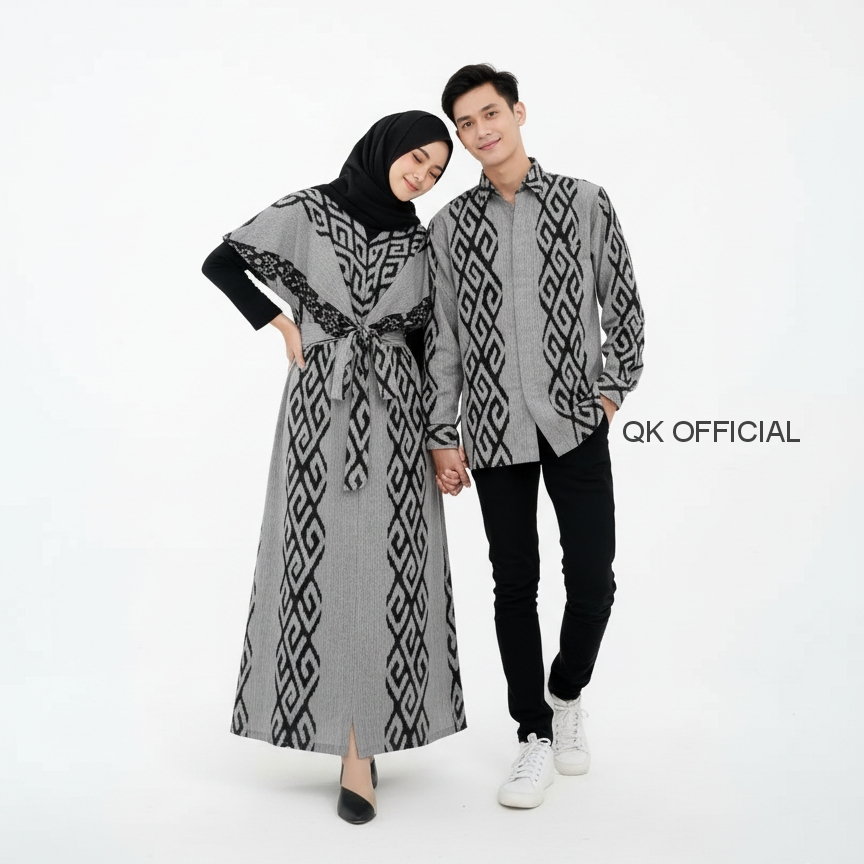 BAJU KAIN TENUN  Baju couple / baju kain tenun asli / baju / baku kekinian / baju kondangan