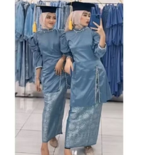 baju kurung setelan Melayu wanita,onset bj kurung rok songket