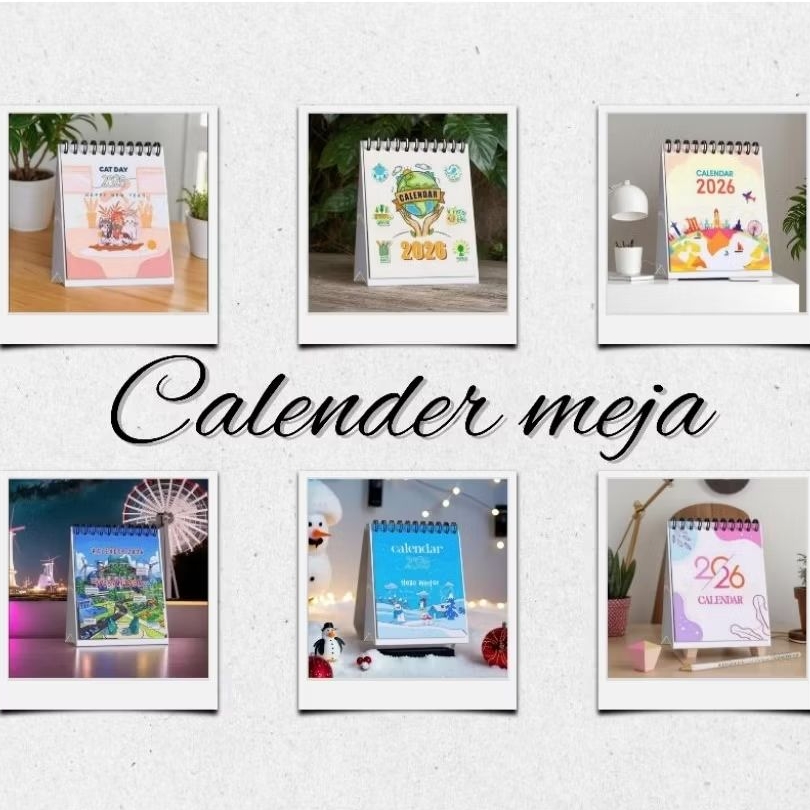 Kalender 2026/kalender meja mini/kalender meja 2026/New kalender 2026