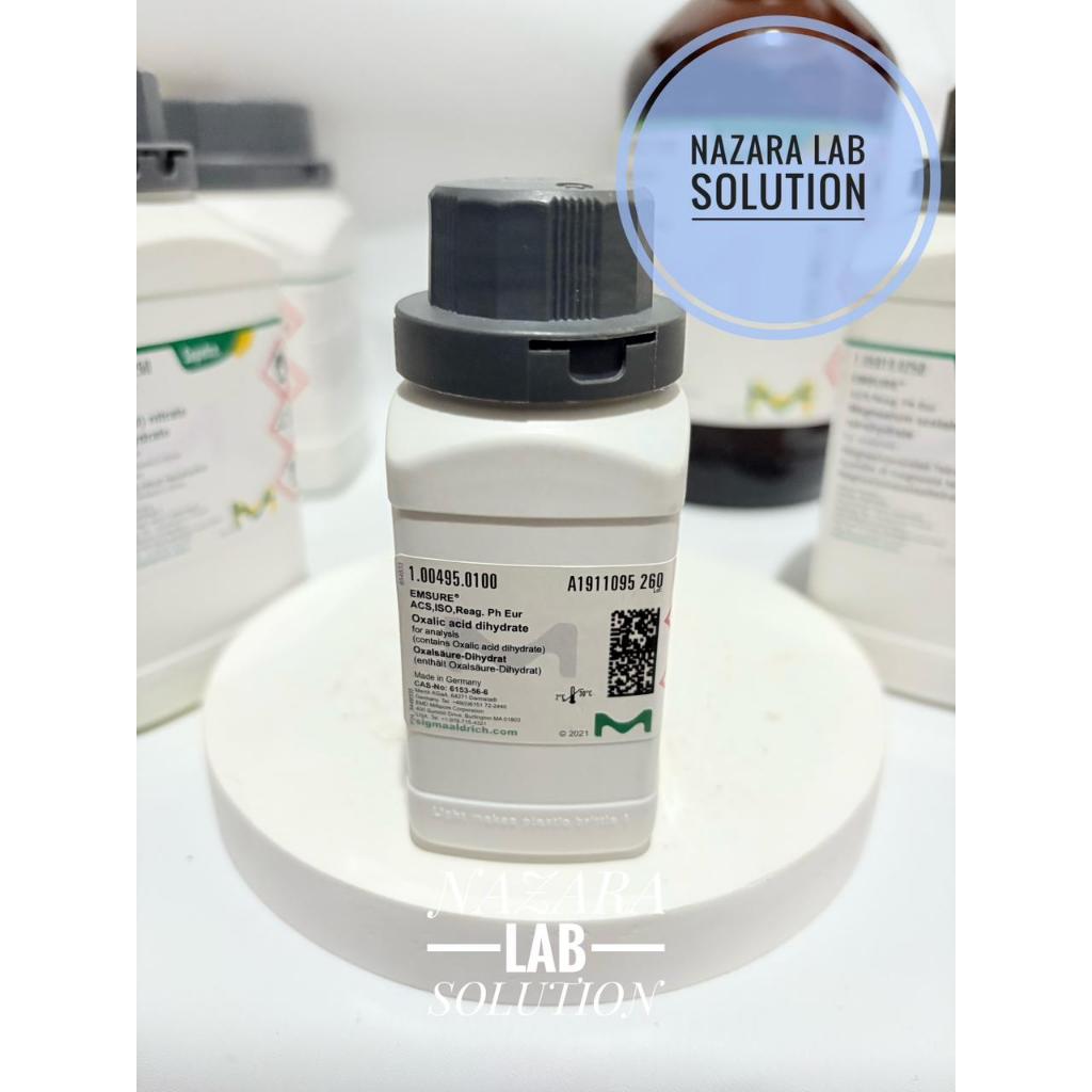 OXALIC ACID DIHYDRATE 100GR MERCK 100495 / ASAM OKSALAT Pro Analis