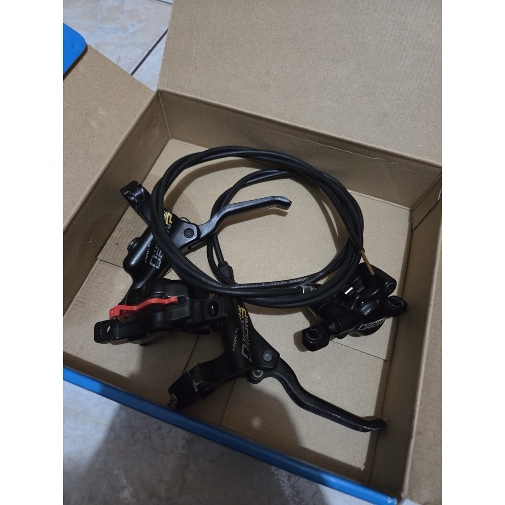 brake set tektro orion 4+2 (bekas pakai)