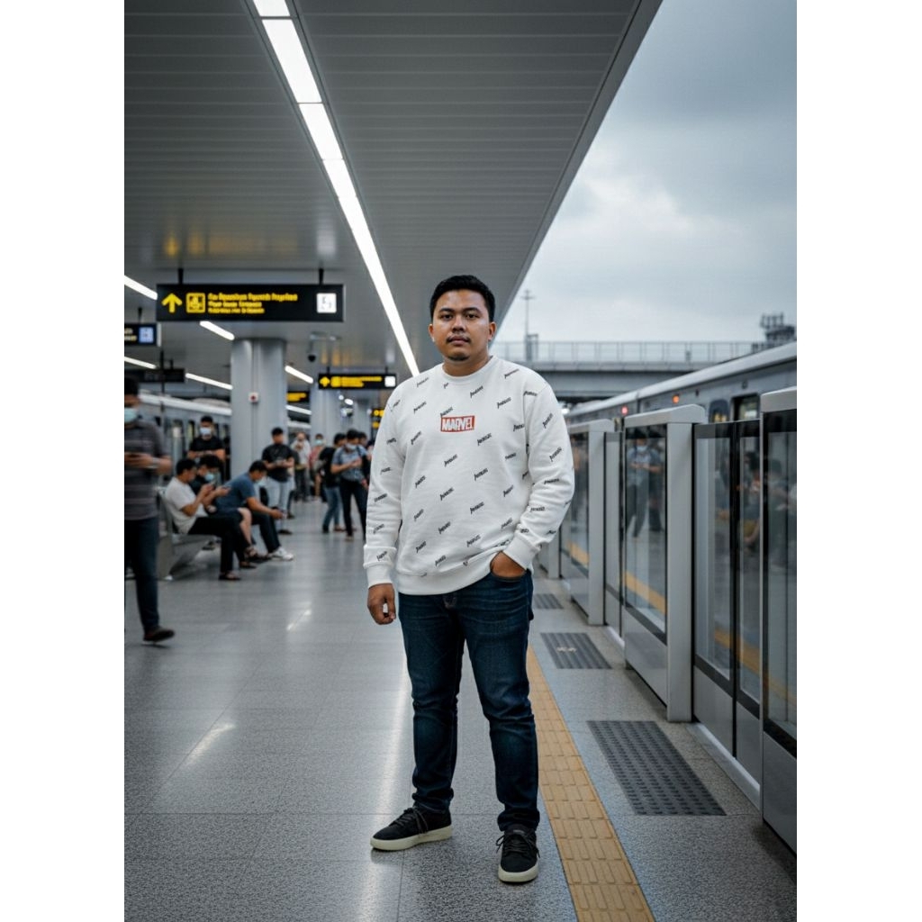 Crewneck Marvel X Design United LD 136