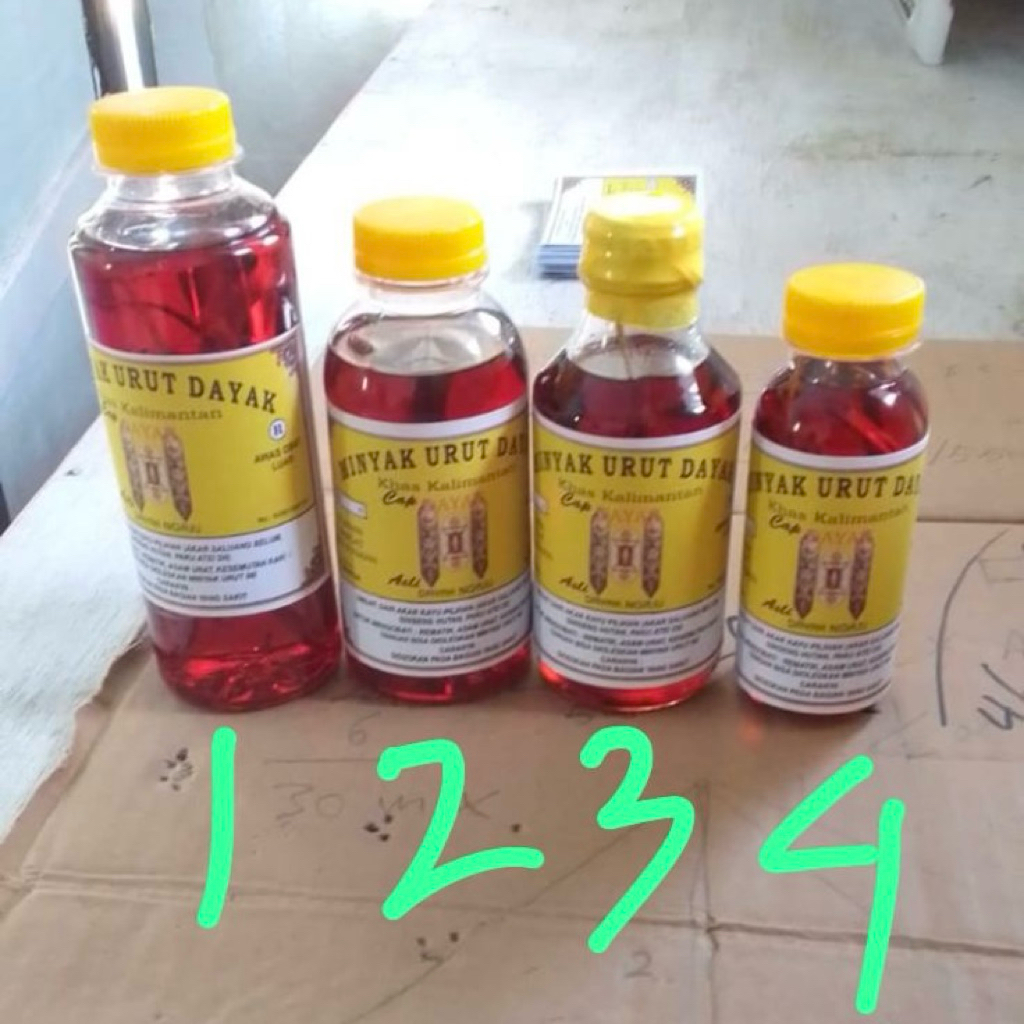Minyak Urut Dayak/Minyak urut viral