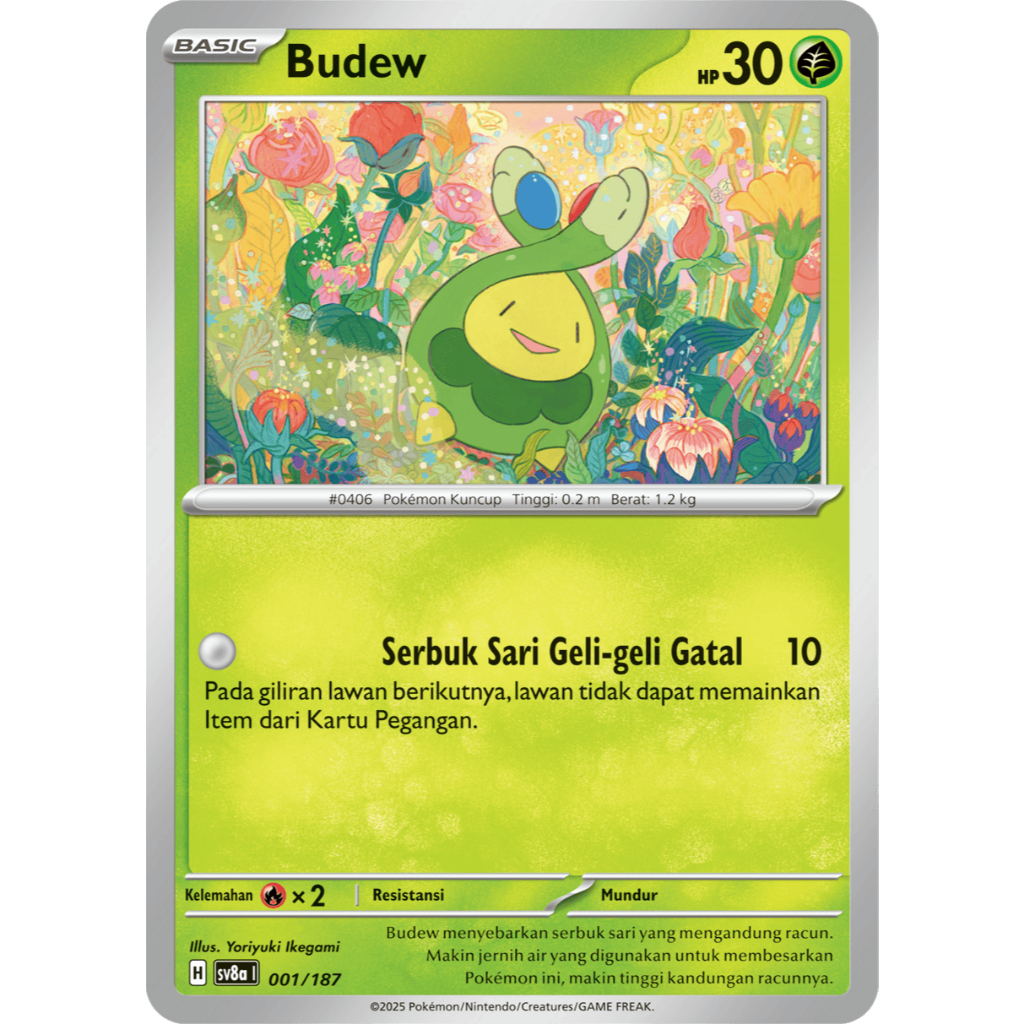 BUDEW pokemon TCG original