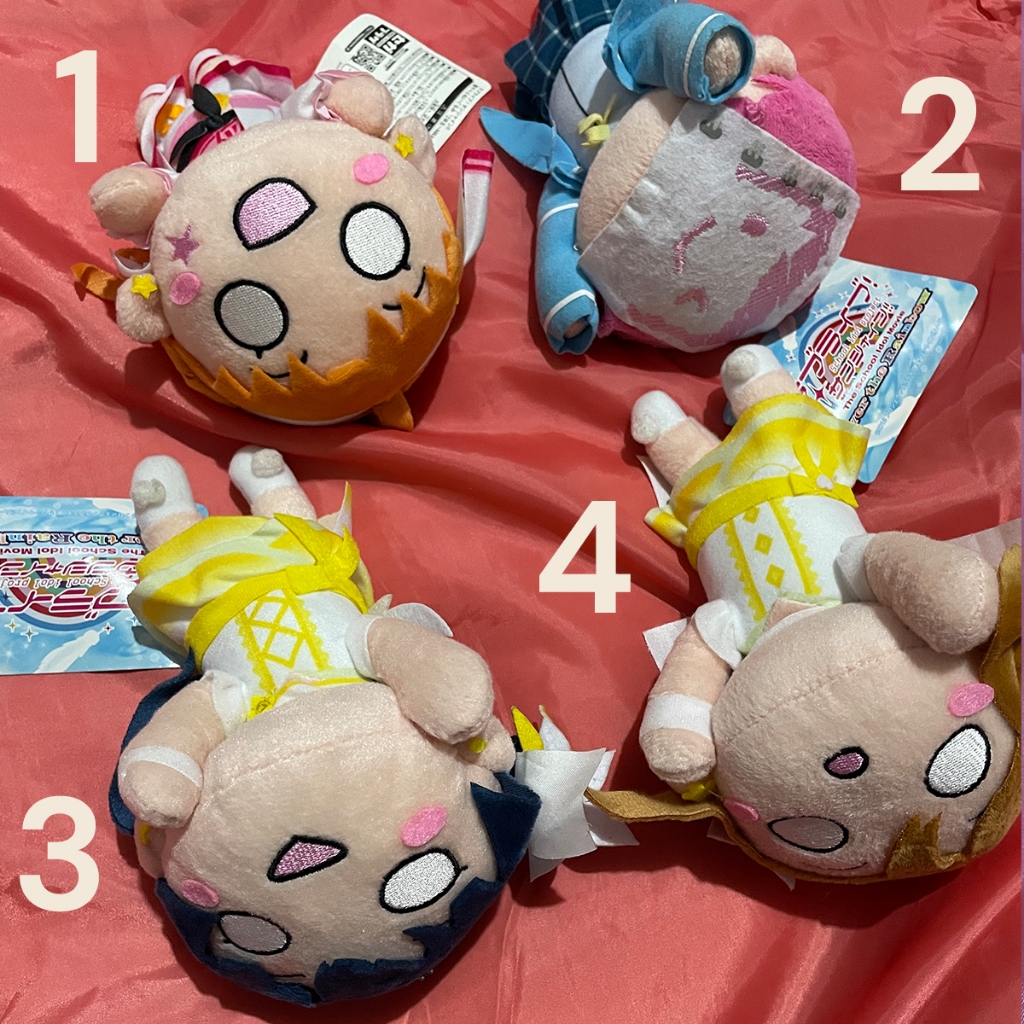 Boneka Nesoberi Anime Love Live School Idol Project Nijigasaki Aqours Original Sega