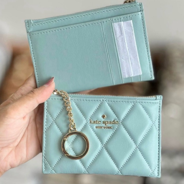 DOMPET KARTU CARD CASE KS CAREY SMALL CARD HOLDER QUILTED WALLET KG426