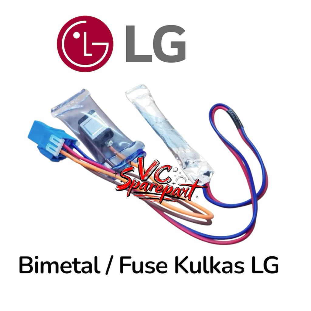 Bimetal Kulkas LG 2 Pintu Model Pisah / Defrost Fius