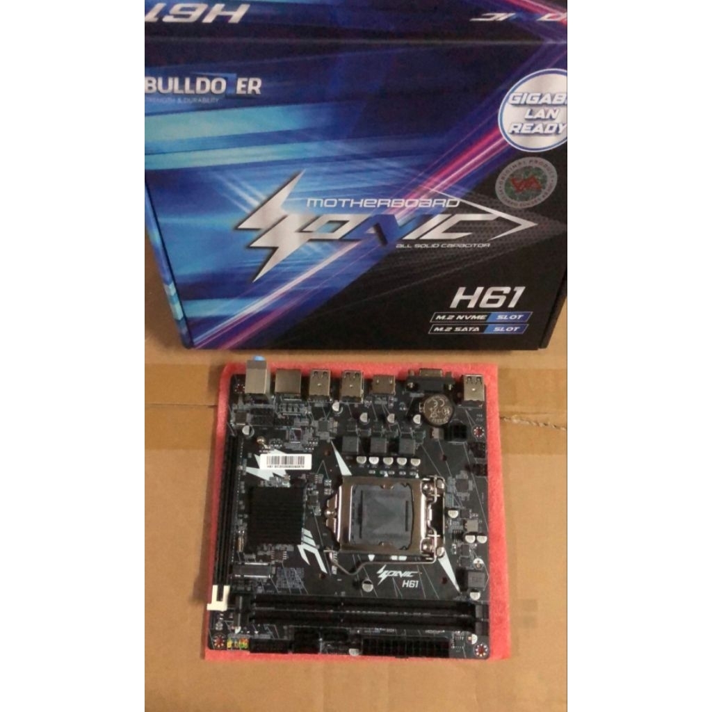 Motherboard Bulldozer H61 Nvme Socket 1155