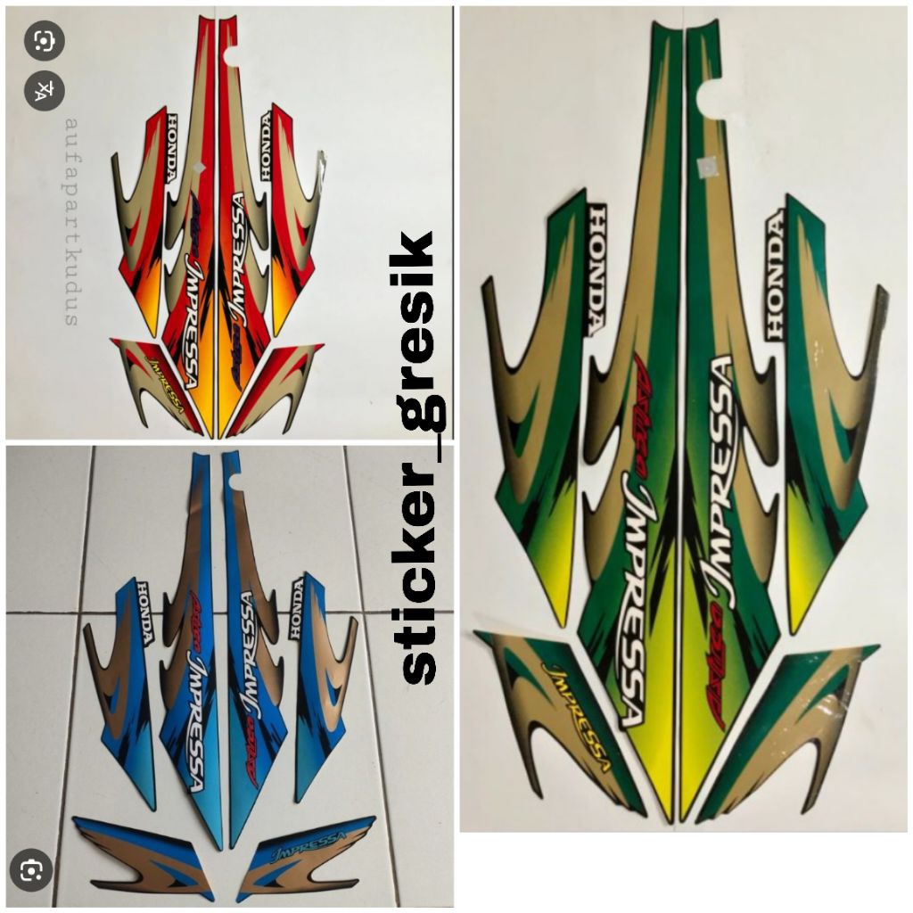 striping sticker impressa 2000