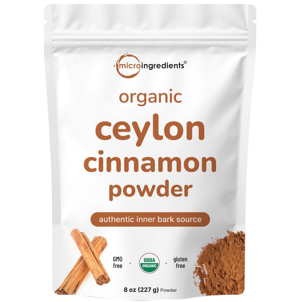 Micro Ingredients Organic Ceylon Cinnamon Powder 227 Grams