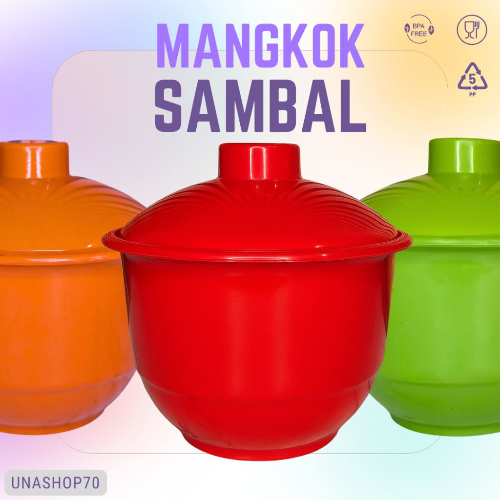Mangkok Sambal Minimalis – Gaya Modern Dapur Cantik Food Grade