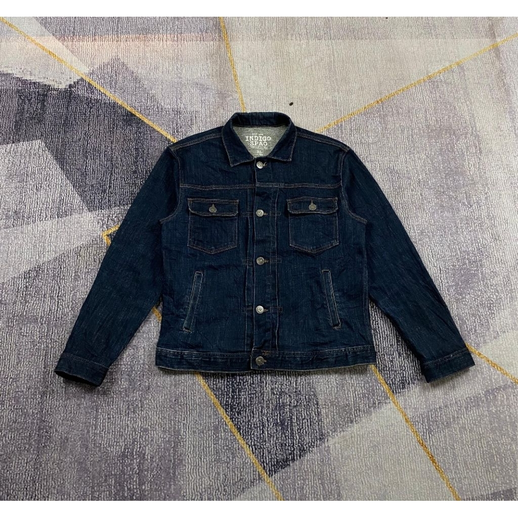 Trucker Denim Indigo Spao