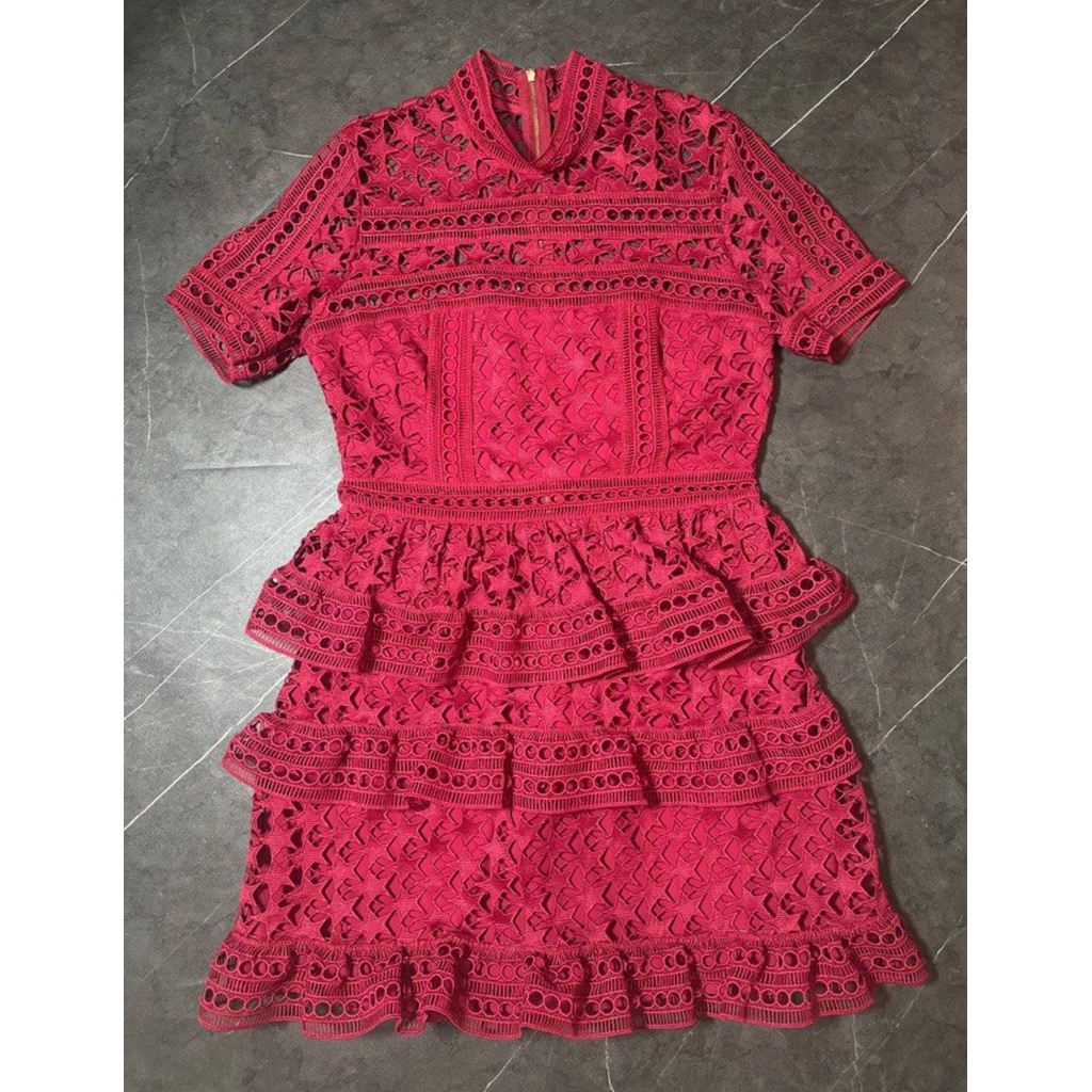 Self Portrait authentic Red Dress (christmas/chinese new year)