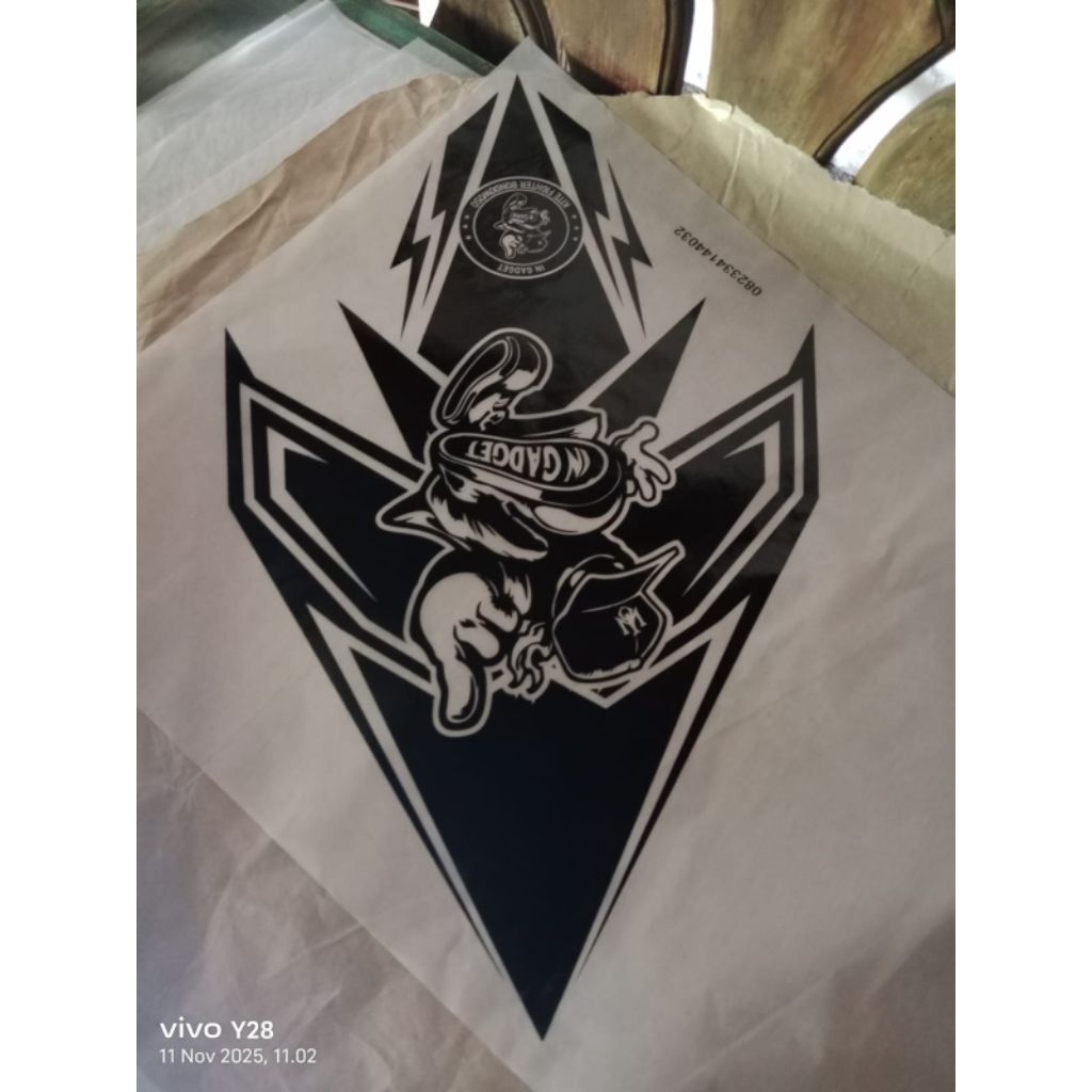 KERTAS LAYANGAN SABLON SUKHOI