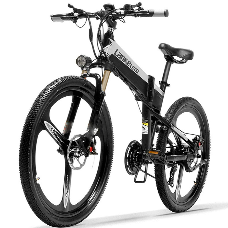 Sepeda Listrik Elektrik MTB Lipat Elite Version 48V 10.4AH TaffSPORT Lankeleisi XT600